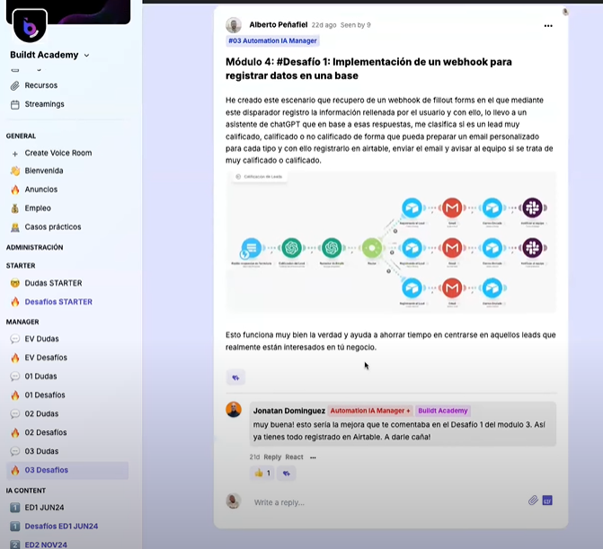 Desafio Módulo 4 del programa de Automation IA Manager de Buildt Academy
