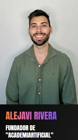 Alejavi Rivera, fundador de AcademiaArtificial y ponente del IA Festival