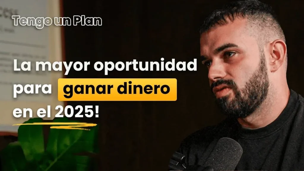 Fabio Serna durante una entrevista hablando sobre marketing de afiliados y oportunidades en 2025